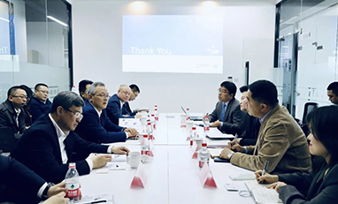 北京市懷柔區黨政代表團蒞臨歐波同材料分析研究中心考察指導